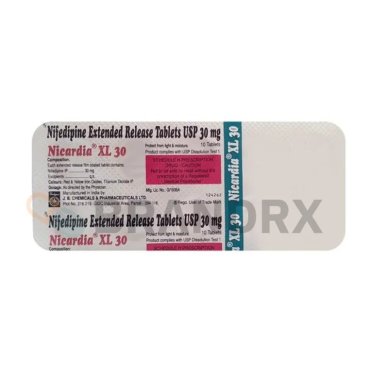 Nicardia XL 30 mg J.B. Chemicals & Pharmaceuticals Ltd.