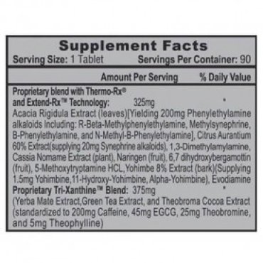 Lipodrene Hardcore Hi -Tech Pharmaceuticals Hi-Tech Pharmaceuticals